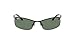 Price comparison product image Ray-Ban Unisex Top Bar Sunglasses, Grey (004/71 Gunmetal), 63 UK