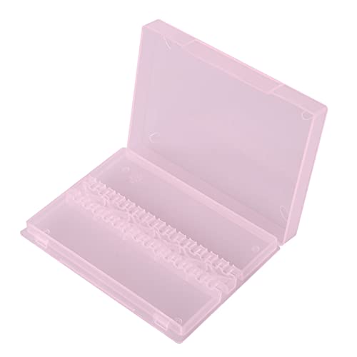 Nail Drill Holder,Nail Drill Bit Holder,Nail Desk Organizer,Nail Bit Holder,Drill Bit Holder Nail Tech,Plastic Nails Drill Bits Storage Box Nail Polishing Heads Display Case Nail Tools Container