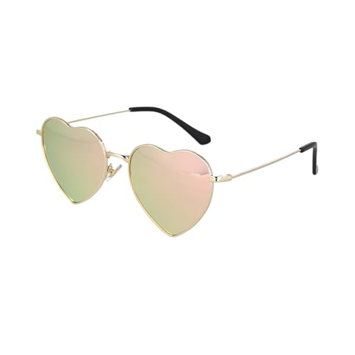 Lunettes de soleil polarisées en métal vintage et UV400 pour femme