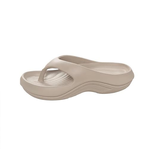 Pillow Arch Support Flip Flops For Women, Non-Slip Soft Comfortable Walking Platform Sandals,beach flip flops women2