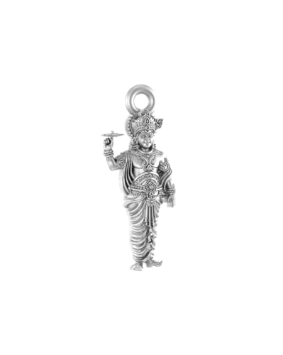 Pendentif dieu Krishna argent 925 petit modèle léger pour peau sensible
