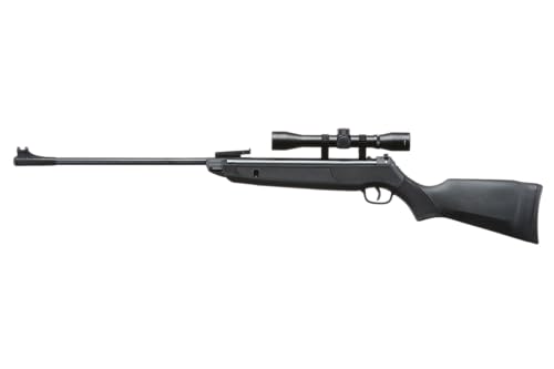 Lancer Tactical Air .22 Caliber 5.5mm Pellet Break Barrel Air Rifle w/Scope (Black)