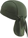 Homme Femme Bandana de Cyclisme Sport Absorbe Transpiration Réglable Bonnet Foulard Vélo Moto VTT sous Casque Protège Tête Séchage Rapide Anti-UV Chapeau pirate Escalade Randonnée Extérieur Respirant