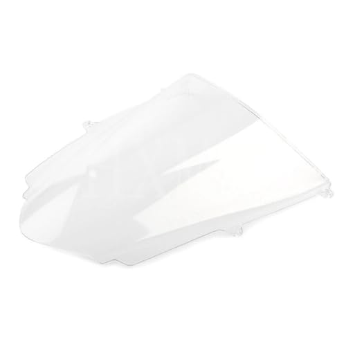 Pare-brise moto blanc avec spoiler d'extension pour Daytona 675 675R