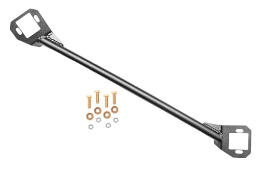 BMR Suspension Shock Tower Brace - Rear - Bolt-On - Steel - Black Powder Coat -