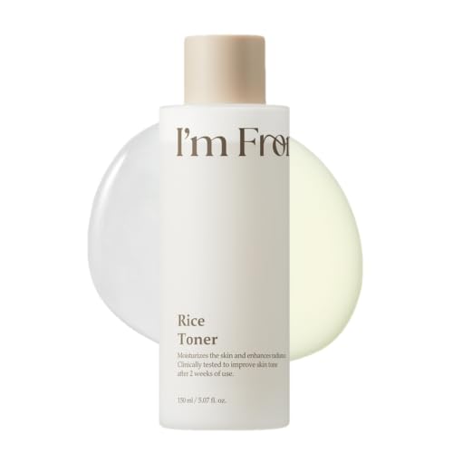 Im From Rice Toner Korea Glow Milky Rice Toner niacinamide Glass&Dewy Hydration Calming All Skin Types Korean Skin Care 5.07fl.oz
