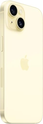 Image of Apple iPhone 15, 256GB, Yellow - Unlocked (Renewed)