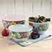 The Pioneer Woman Lily Dot Melamine Mixing Bowl Sets with Lids - Set of (3)