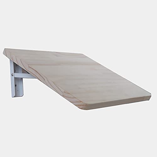 Bureau mural rabattable pour balcon et buanderie fonctionnelle