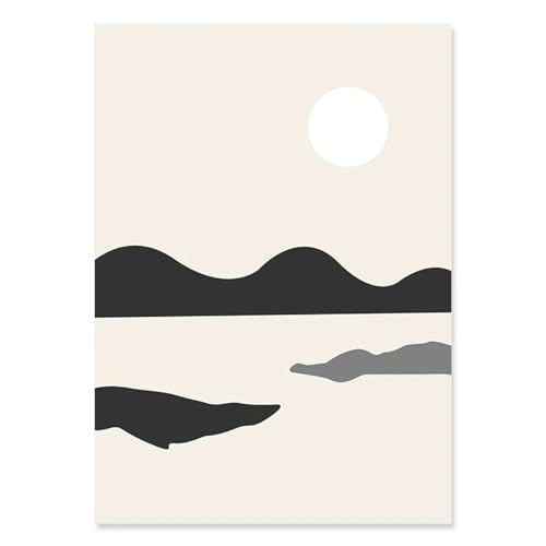 Art mural haut de gamme imprimés abstraits minimalistes