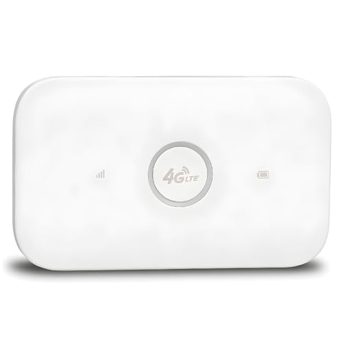 Image of 4G LTE Mobile Hotspot, Pocket WiFi Router with 300Mbps Speed, SIM Card Slot for Travel, Portable High Speed Internet for Smartphones, Tablets, Laptops, Supports Up to 10 Users