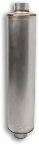 Belgrade Muffler 5" Inlet/Outlet 9" Body Replaces 87Q500132