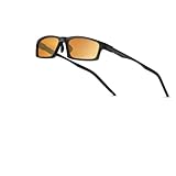 JW MARRIOTT Blue Light Blocking Glasses,Blue Light Glasses Women Men,Anti Blu-Ray Clear Gaming Glasses Lenses (Light Black)