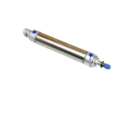 Mini vérin pneumatique MA25 inox double effet avec capteur CS1-U anti-corrosion