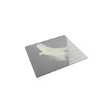 AYAZER Lamiera di Alluminio con Superficie Riflettente a Specchio 86% - Spessore 0,3-1 mm, Dimensioni 200x200/300x300 mm for Fai da Te(100x100x0.8mm 5Pcs)