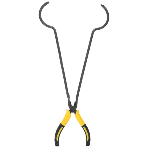 NUOBESTY - NUOBESTY Pince à Creuset en Graphite Poignée Jaune Outil de Fusion Léger et Robuste Pince de Four à Propane pour Laboratoire et Fonderie Accessoires pour Bijoux et Coulée Prise