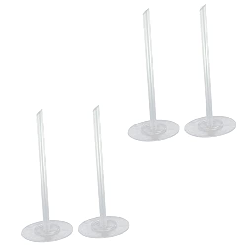 BEBEMOKO 4pcs Ice Cream Cake Support Racks Ice Cream Cake Fixing Accessory for Home Bakery Use Smooth Surface Fine Workmanship for Dessert Shops Special Occasions