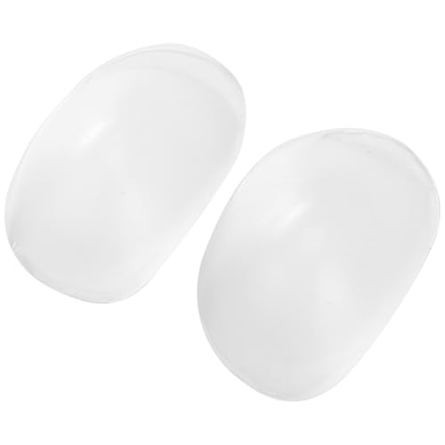 CHICTRY Silicone Knee Pads Thicken Elbow Pads Protective Gear for Sport Skiing Skating Snowboarding Transparent Color One Size