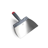 Lacor 60534 - Spatola per temperare ed estendere cioccolato, in acciaio inox, 22 cm, impugnatura ergonomica