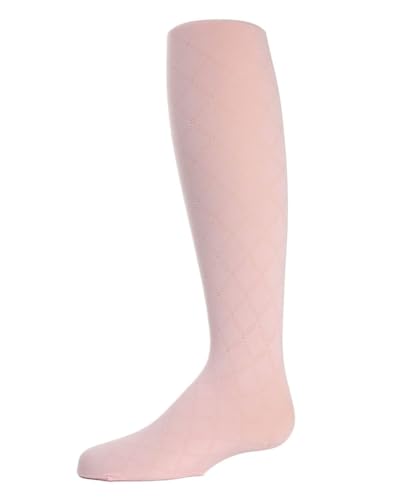 MeMoi Flowers and Diamonds Girls Opaque Tights