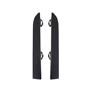 CAREG 1 paar Auto voorste bumper koplamplampje onderste vulstoffen moler trimpaneel compatibel met Toyota Tacoma 2001…