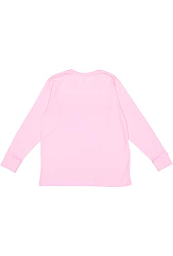 Image of LAT Youth 100% Cotton Jersey Crew Neck Long Sleeve Tee (6201)