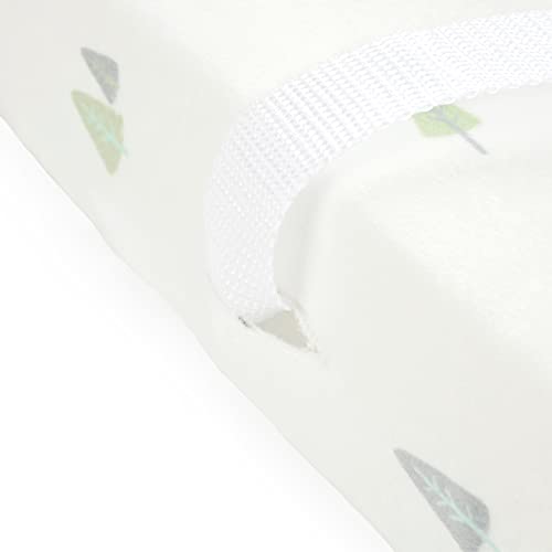 Lush Decor Capa de almofada para troca de pelúcia, macia e macia de árvores, 81 x 40 x 12 cm, cinza