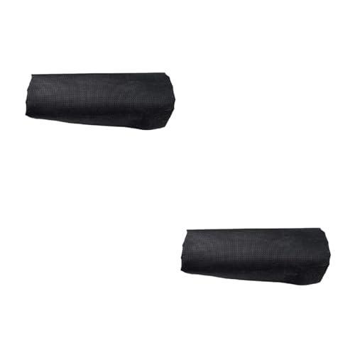 Tissu de broderie Aida noir en coton premium pour travaux d'aiguille