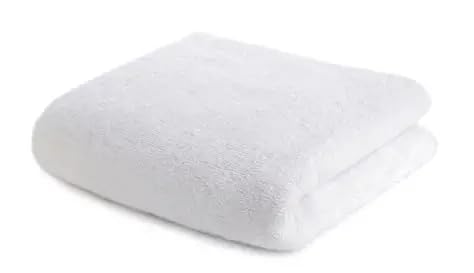 Soft Cleaning Towels 1 Pack Thick Double Layer Cloths for Home White