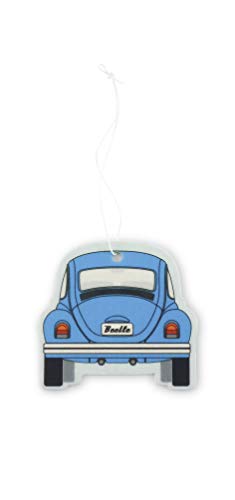 Image of BRISA VW Collection - Volkswagen Scented Car Air Freshener Fragrance Deodorizer for Car /Auto or Home with Volkswagen Beetle /Bug Front Design (Fresh /Blue)