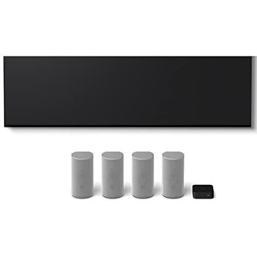 Sony Ht-A9 High Performance Dolby Atmos 4-Speaker Home Theater System Bundle 6.3" 200W Wireless Subwoofer For Ht-A9/A7000 Soundbars And 1 Yr Cps Enhanced Protection Pack #TOP4
