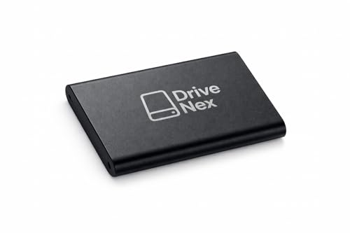 DriveNex | Disque Dur Externe | 2 to | Compatible avec Tous Les systèmes d'exploitation | Stockage SSD | Stockage de données | Disque Dur Externe Portable | Disque Dur Externe (2 to)