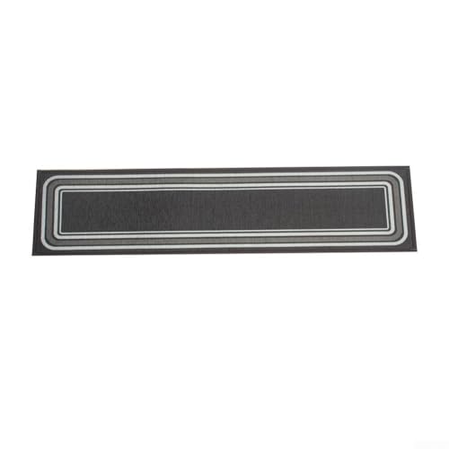 Marches d'escalier lavables en textile gris haut de gamme - 3
