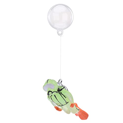 GIMOCOOL Décorations flottantes pour Aquarium - Ornements de Boule Flottante luminescents pour Aquarium - Accessoires de réservoir de Poissons décoration de Plongeur Petit Plongeur Miniature pour Eau