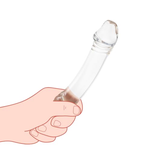 Glasdildo Roluck Doppeldildo Analdildo Kristall Penis Buttplug