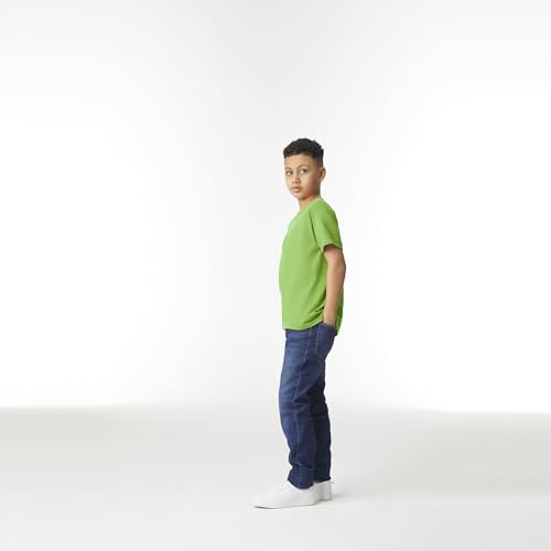 Image of Gildan Unisex-Child Gildan Youth Heavy Cotton T-Shirt, Style G5000b, 2-Pack