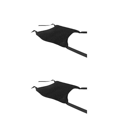 CUDDIKAJI 2 PCS Capa de assento de motocicleta almofada de proteção respirável camada única