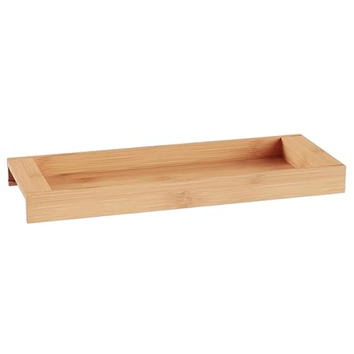 Bandeja para inodoro de madera premium de 40x15 cm para joyas y perfumes 2
