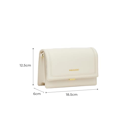 Image of Miraggio Monique Crossbody Bag For Women With Adjustable And Detachable Sling Strap