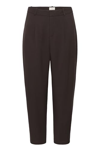 KAFFE Damen Anzughose KAMERLE Damen Hose High Waist 7/8 Damenhose Business Regular Fit Hohe Taille