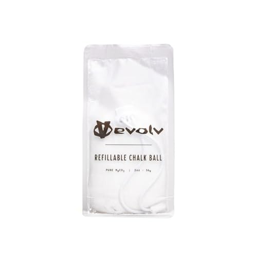 EVOLV, Chalk Ball - Refillable, White, One Size
