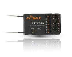 Ancalos ForFRSKY 2.4G 7-channel Futaba FASST Compatible TF Receiver TFR6 / TFR6-A ForRC Model - (Color: TFR6-A)