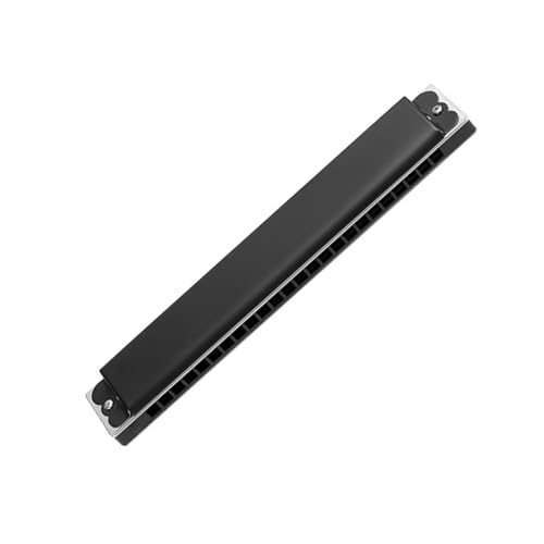 ハーモニカ 初心者 プロフェッショナル トレモロ ハーモニカ 24 穴ハープ ABS コームステンレス鋼カバー (Color : Key Eb)