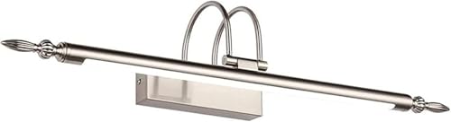 Lampe de miroir à LED au design épuré pour tableau élégant et murale de bain