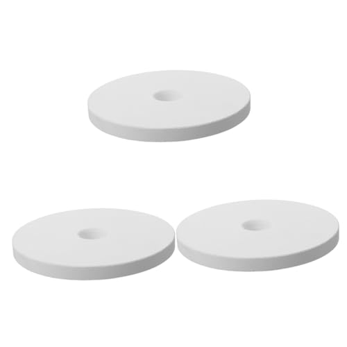 BELLIFFY 3pcs Microwave Kiln for Pottery Clay Firing Kiln Pottery Mat Clay Sculpting Tools Support