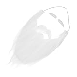 CLISPEED Barba e Sopracciglia Finte in Peluche per Costume Leggero e Confortevole Accessori per Feste di Natale Carnevale e Halloween