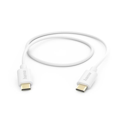 Hama USB-C to USB-C Charging Cable 1m White