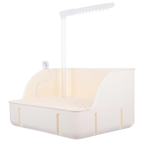 Totority Automatic Bird Bath with Circulating Water System Parrot Shower Bathtub for Small Birds Portable Pet Bathing Pool Easy to Clean and Maintain Bird