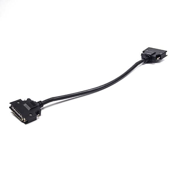 SCSI 50-Pin Cavo HPCN diritto maschio a maschio vite serratura per cavo 30CM