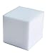 Bright Box Household Eraser Cube Sponge Scratch Free Rinses Clean Long Lasting, 1ct White